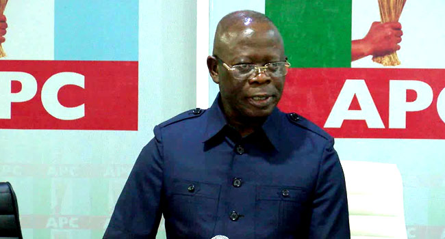 Tinubu, APC did not promise magical solution to Nigeria’s challenges – Oshiomhole